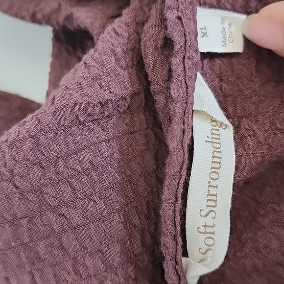 SOFT SORROUNDINGS KAARI TUNIC PEACOCK/ SIZE XL - Picture 4 of 12